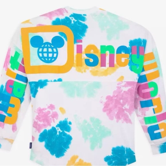 Wald Disney store Tops - Disney Parks Walt Disney World Spirit Jersey tie-dye pastel
SZ S. NWOT